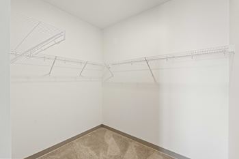 Walk-in closets*